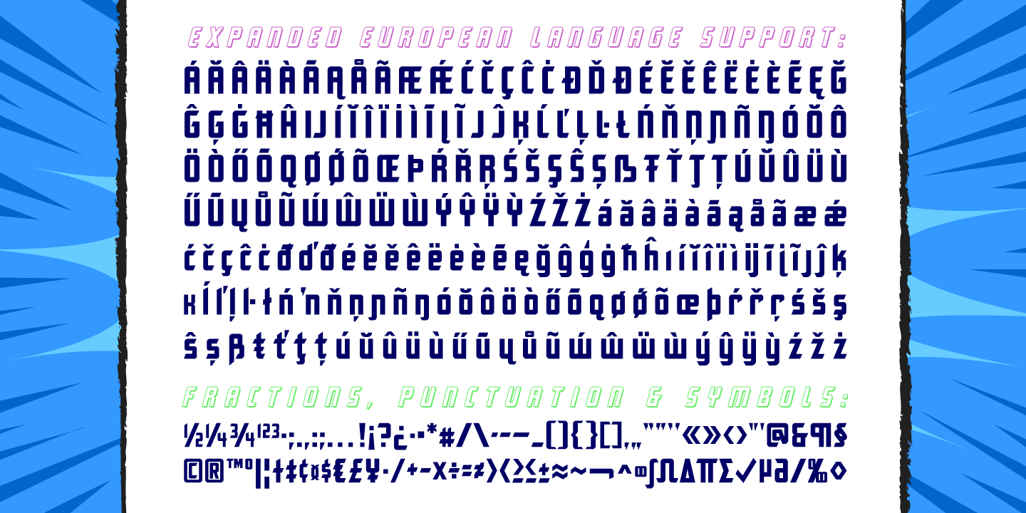 The Story Begins & Ends Font Poster #1