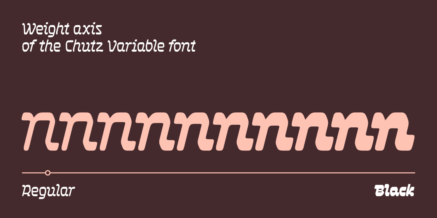 Chutz Font Poster #1