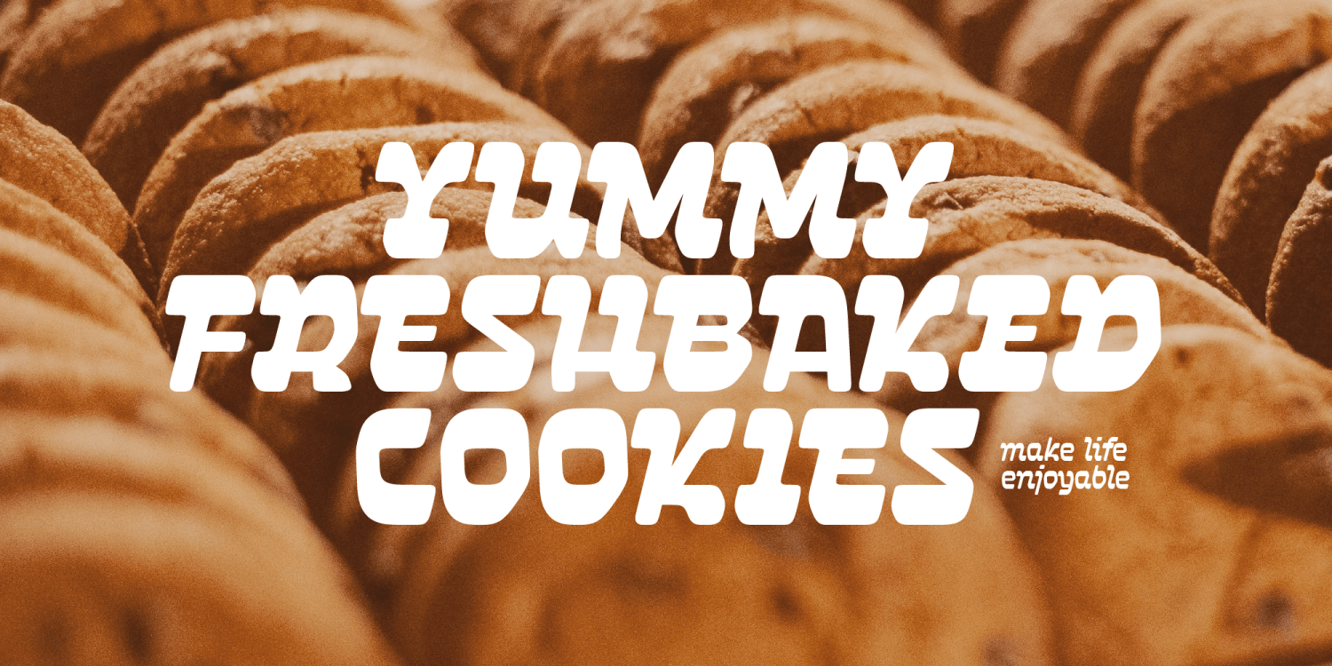 Chutz Font Poster #1
