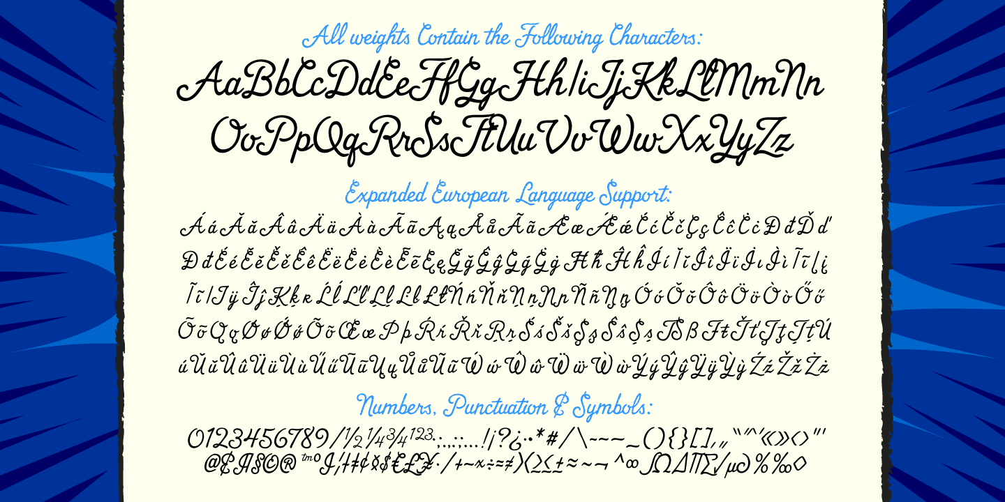 Merry Melody Font Poster #1