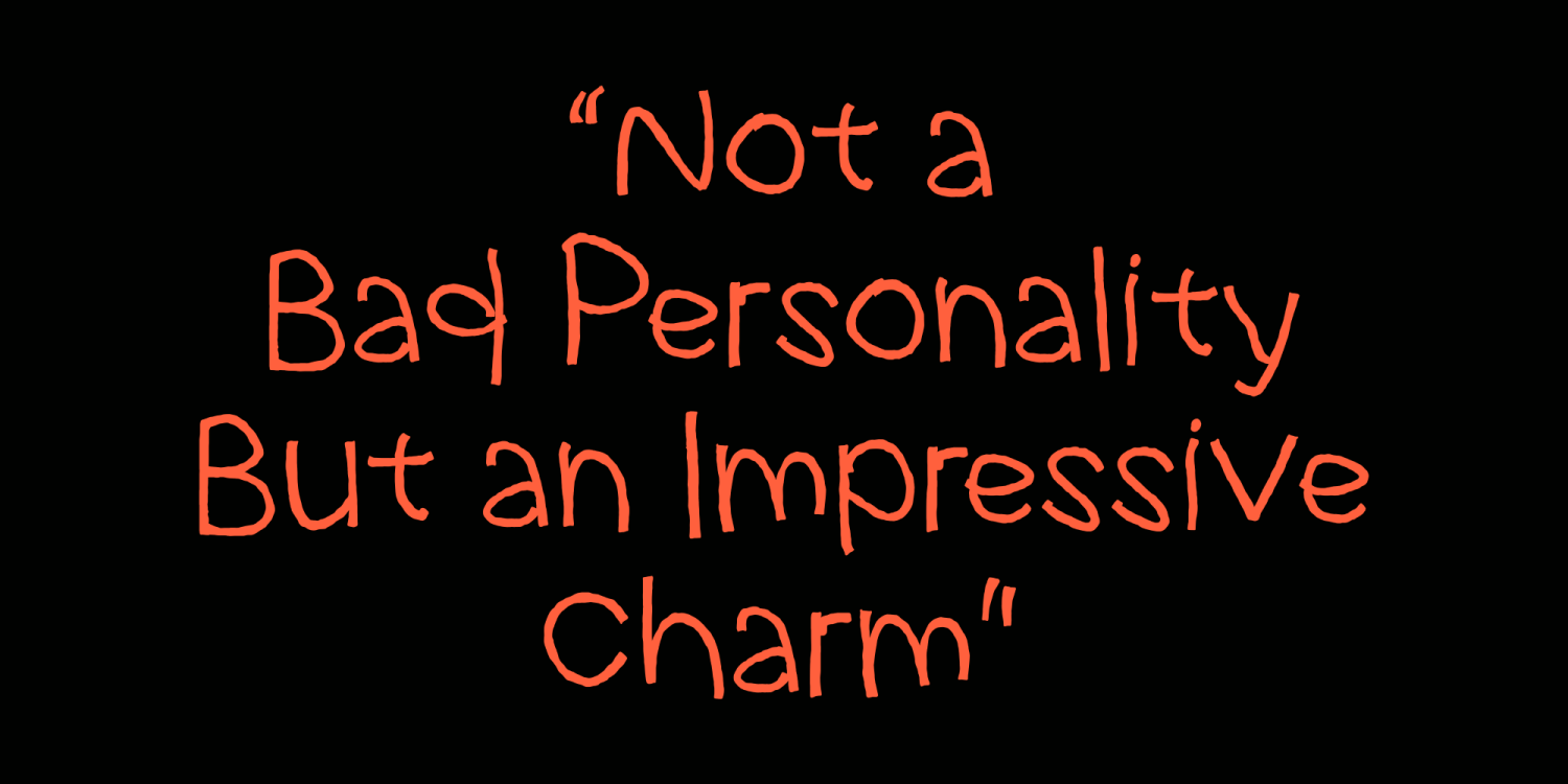 Uncle Busy Font Poster #6