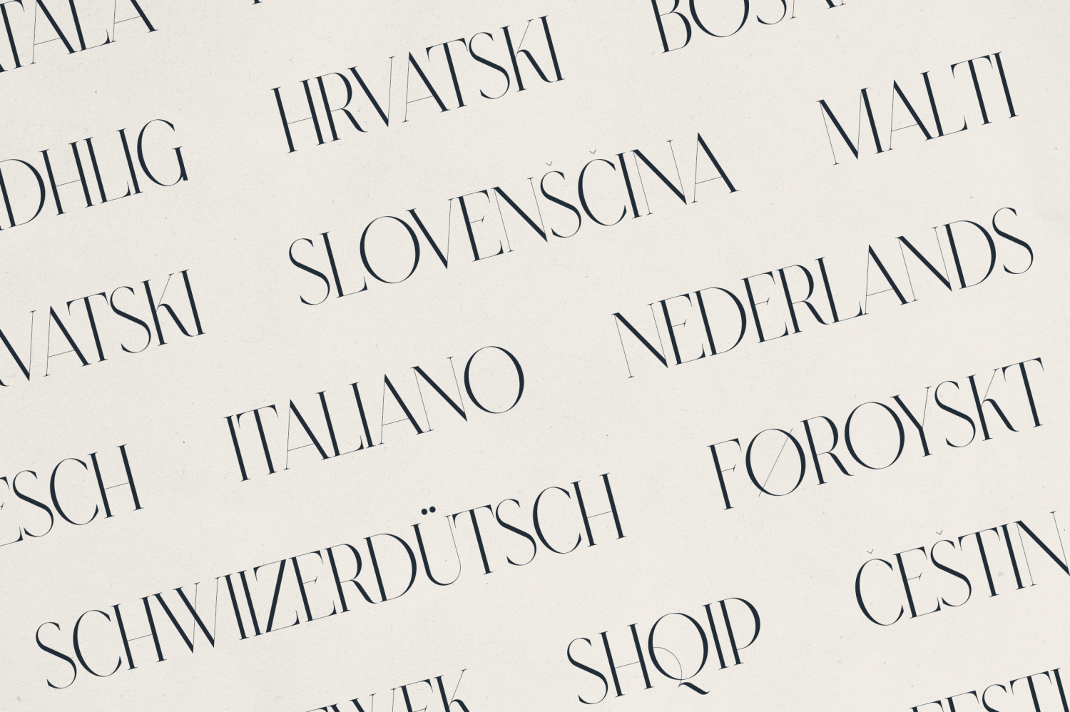 Nymere Font Poster #1