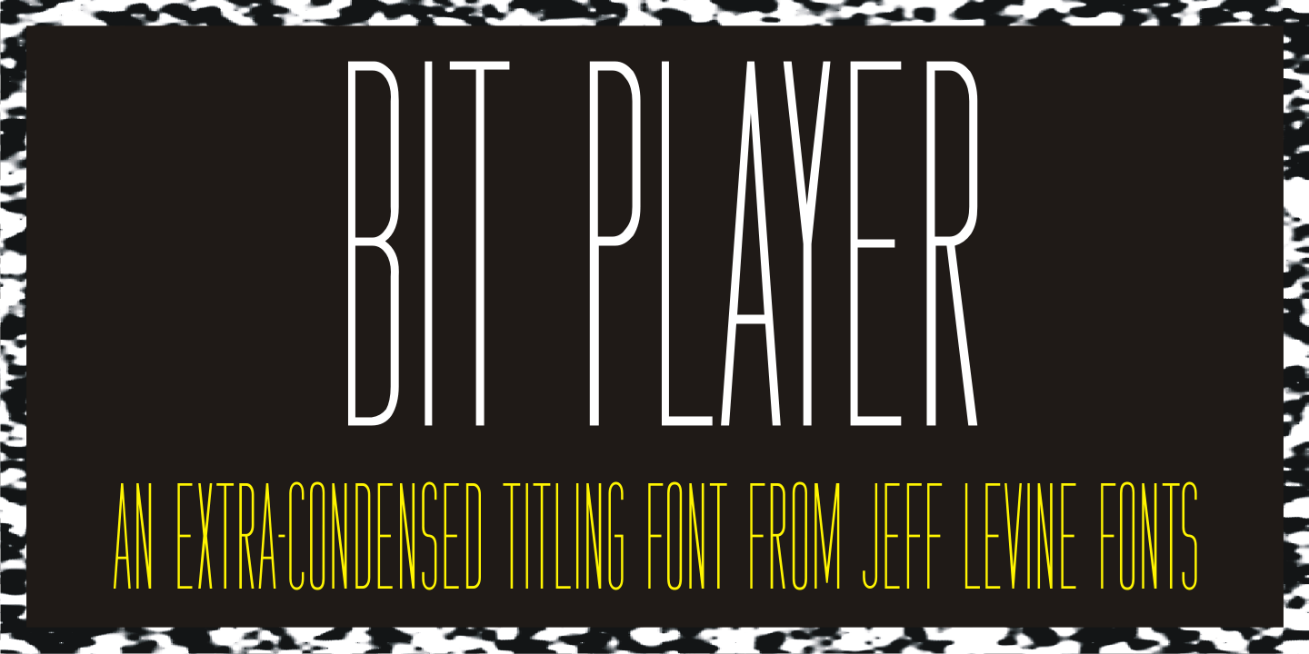 Bit Player Font Poster #1