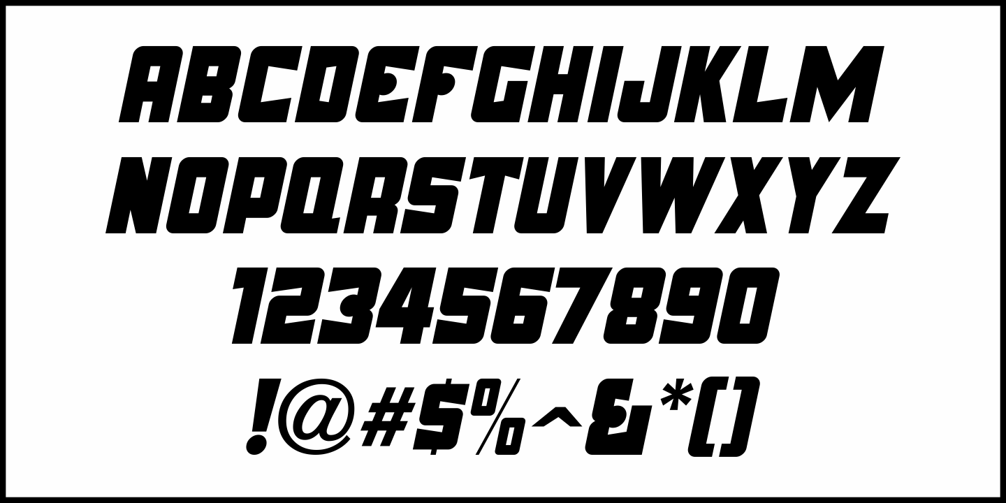 Outdoor Cafe Font Poster #5
