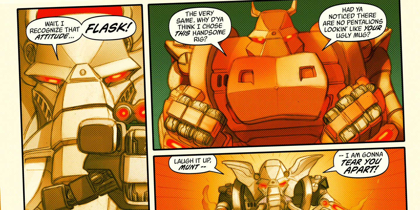 Super Spectacular Font Poster #1