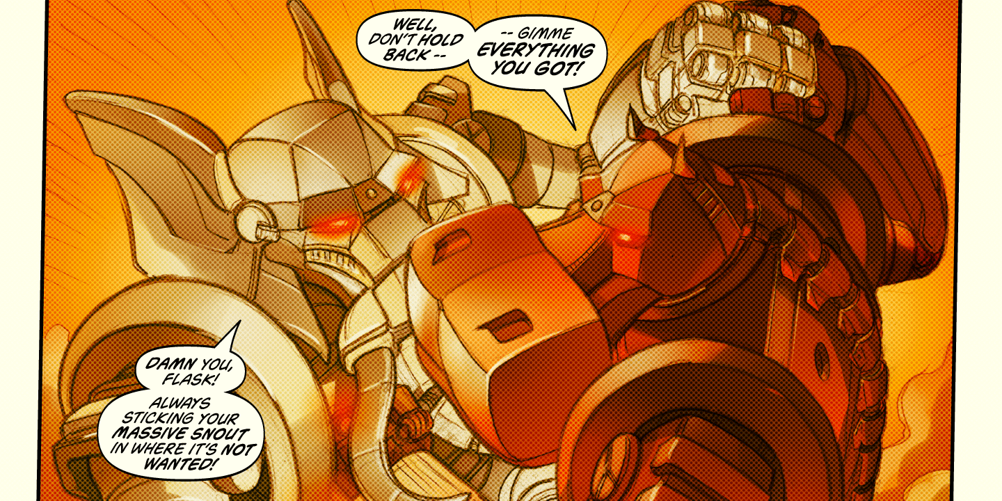 Super Spectacular Font Poster #1