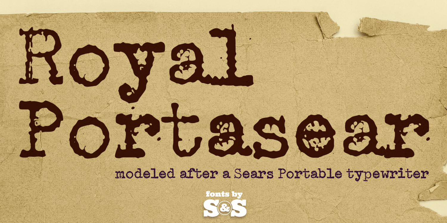 Royal Portasear Font Family