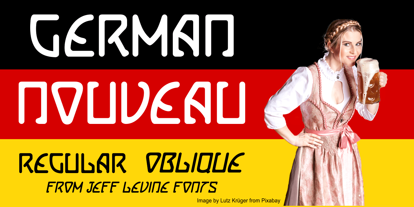 German Nouveau Poster