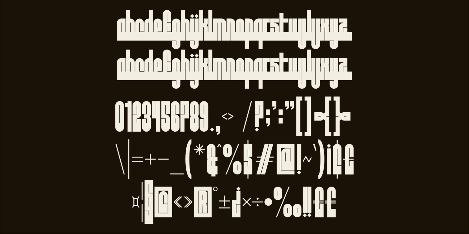 Walidin Font Poster #1