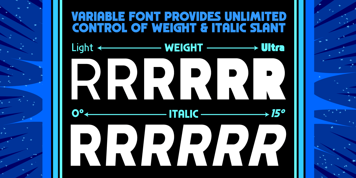 Regeneration Font Poster #1