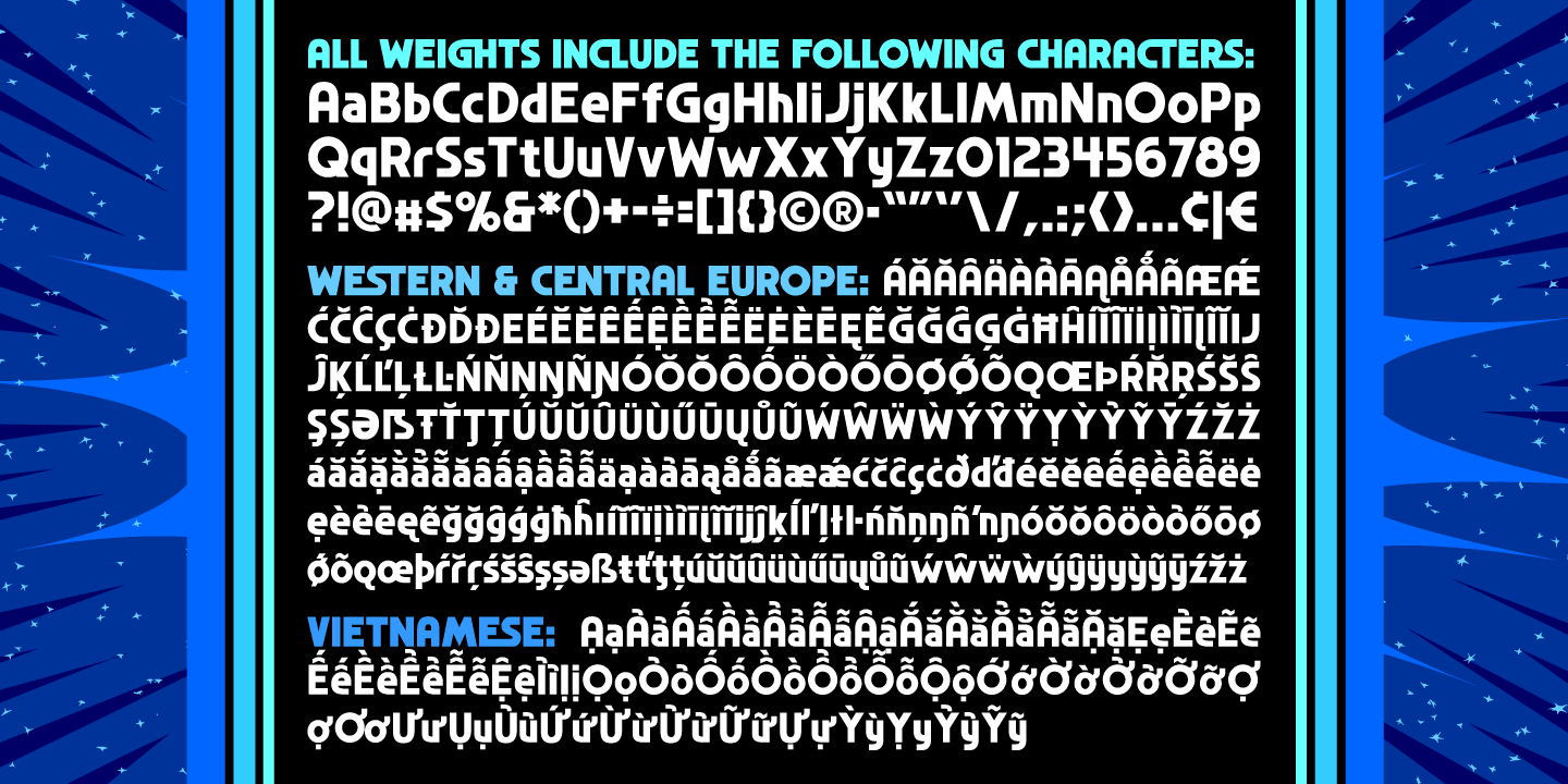 Regeneration Font Poster #1