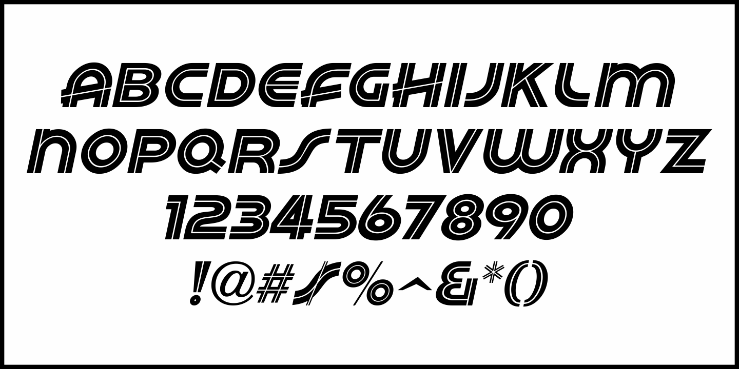 Film Reel Font Poster #1