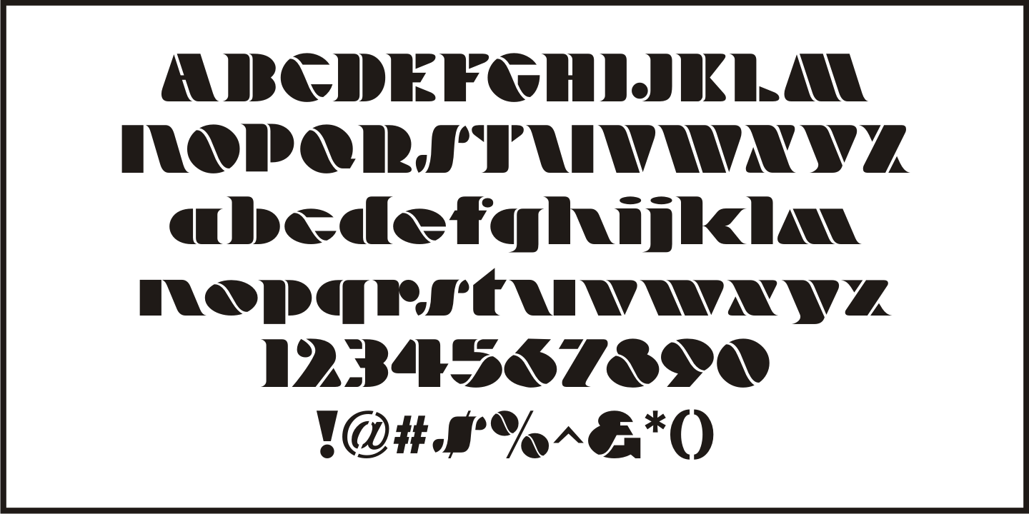 Bargain Shopping Font Poster #3