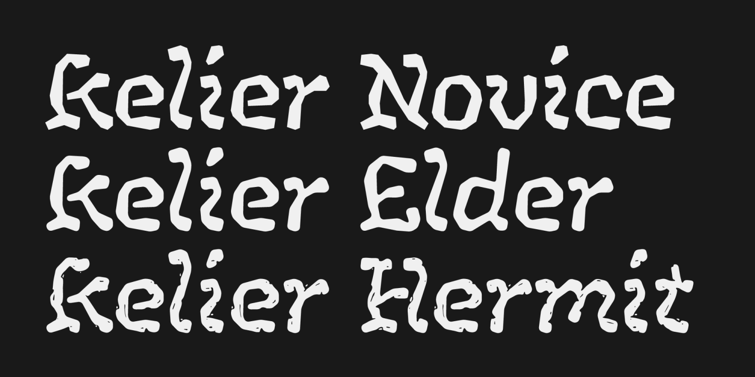 Kelier Font Poster #7