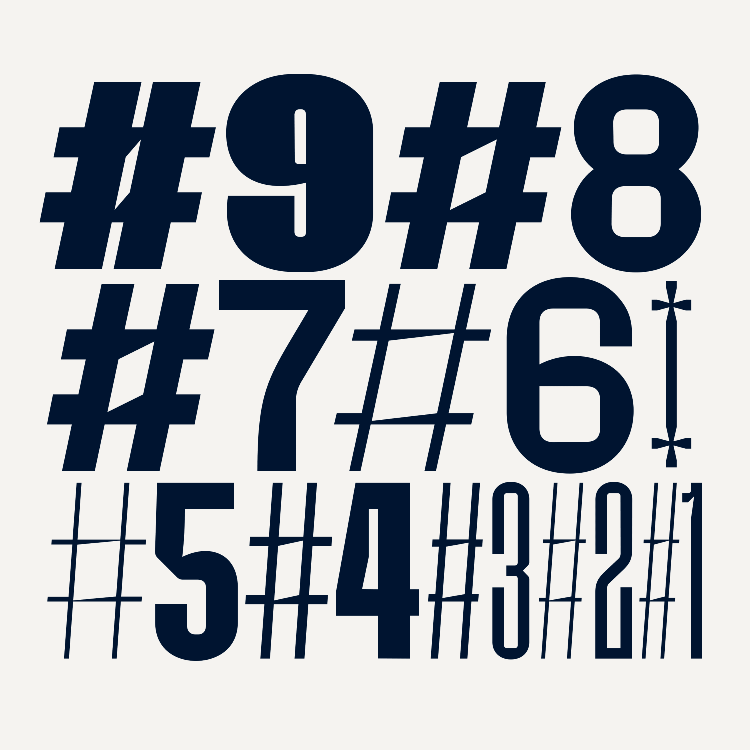 Gaffeur Pro Rounded Font Poster #1