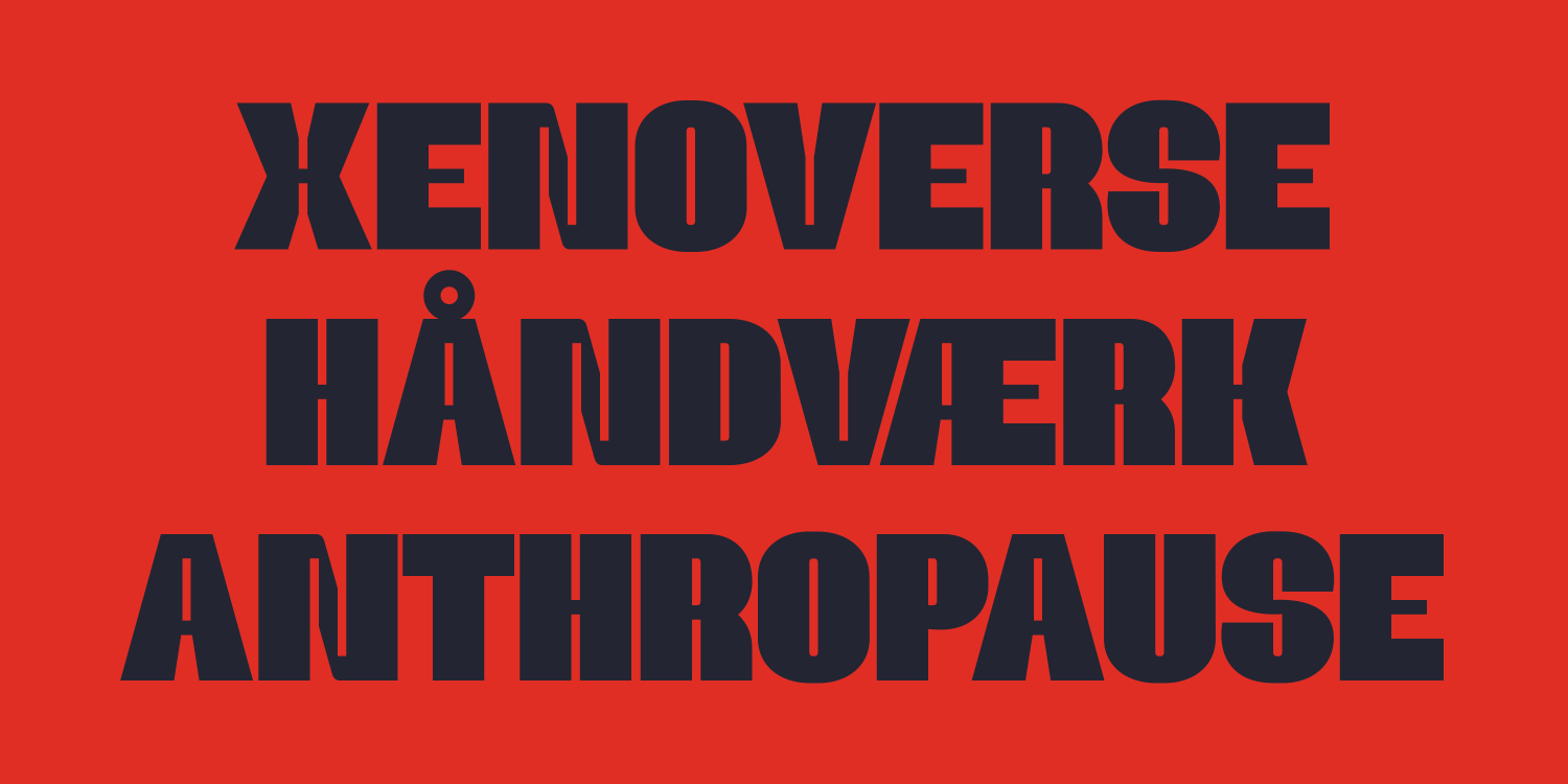 Gaffeur Pro Rounded Font Poster #1