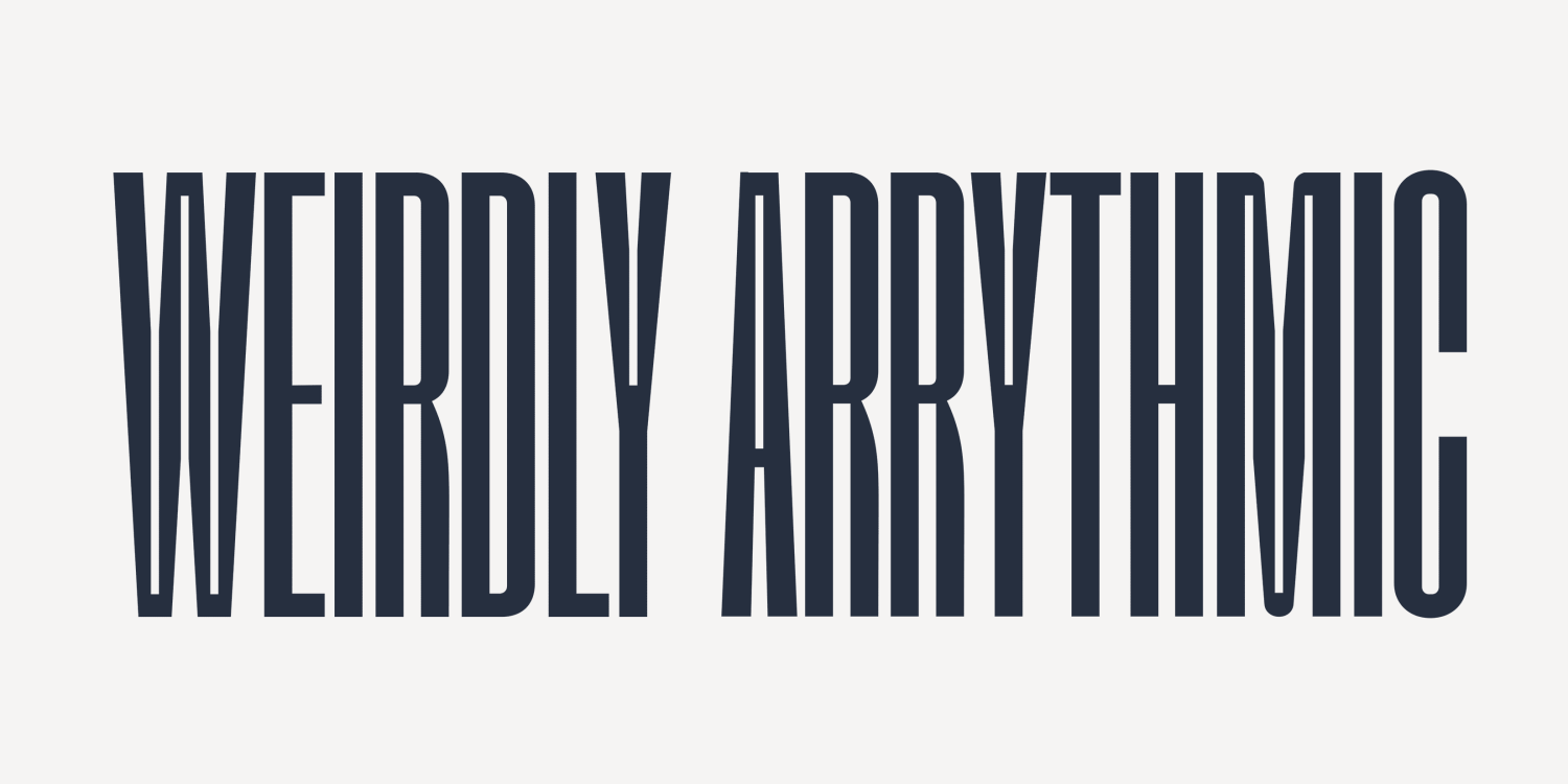 Gaffeur Pro Rounded Font Poster #1