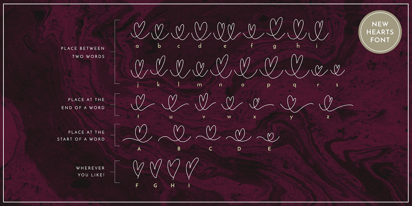 Crystal Sky Font Poster #1