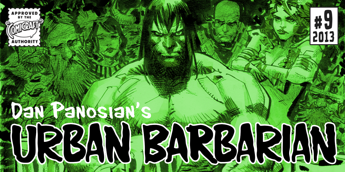 Urban Barbarian Font Poster #1