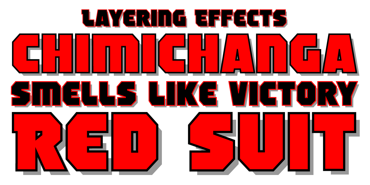 Schadenfreude Font Poster #1