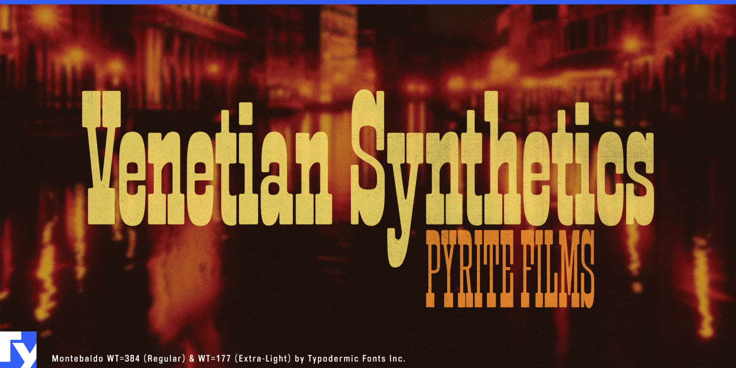 Montebaldo Variable Font Poster #1