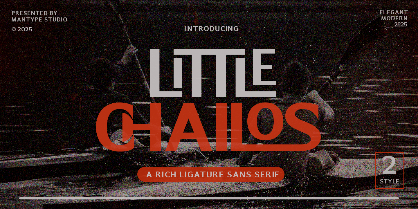 Little Chailos Font Poster