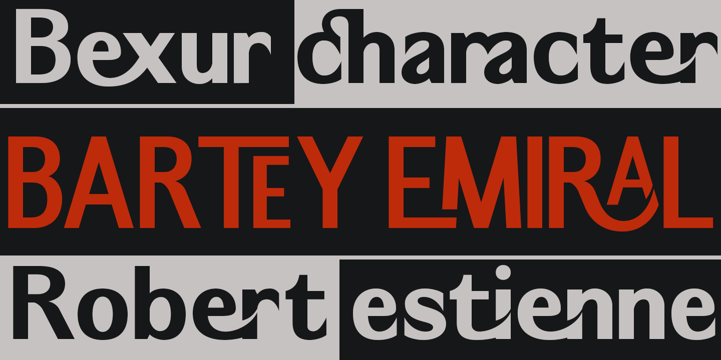 Little Chailos Font Poster #1