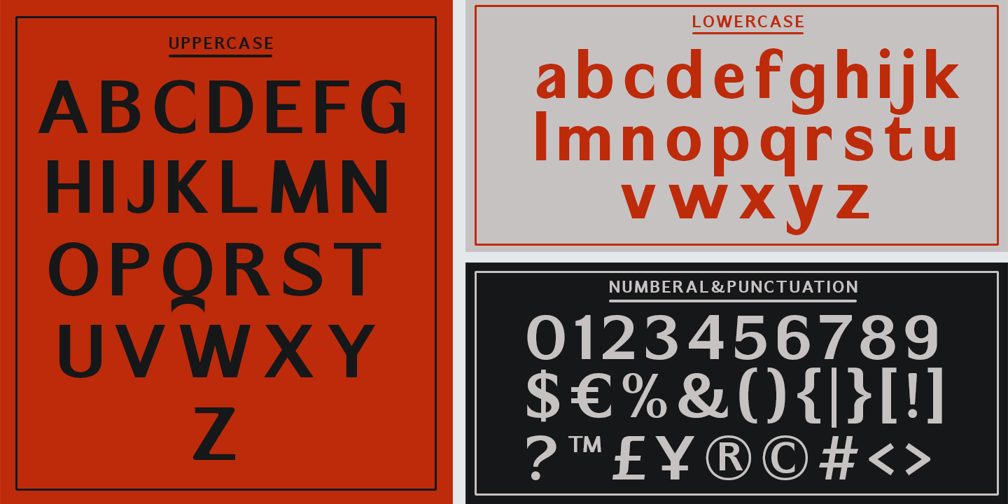 Little Chailos Font Poster #1