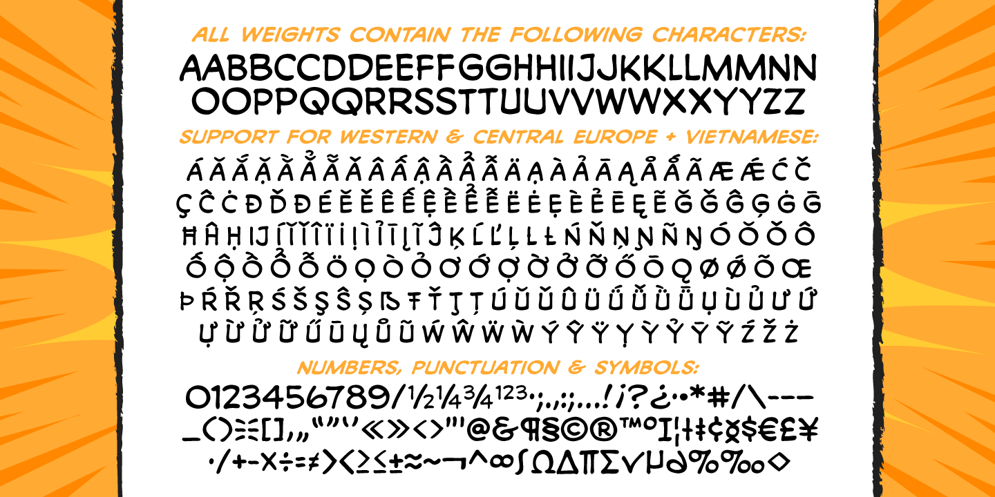 Monologous Font Poster #1