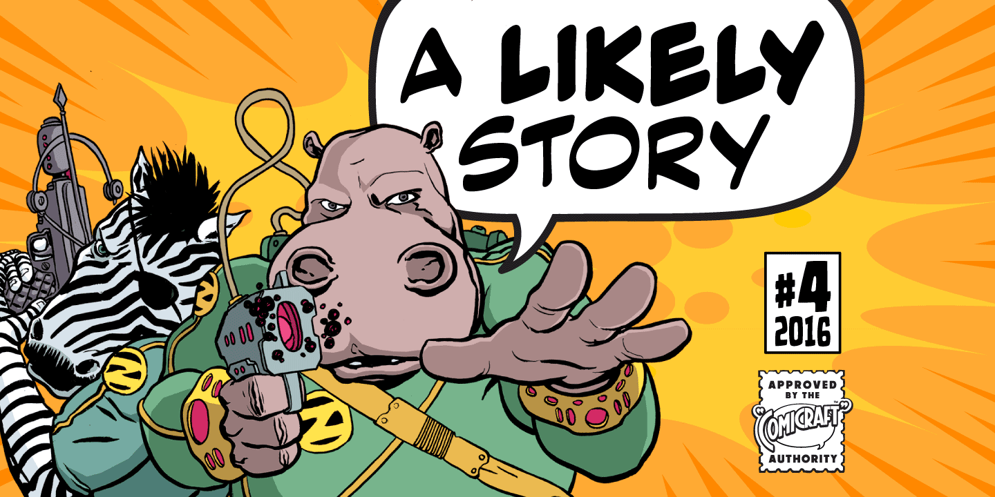 A Likely Story Font Poster #1