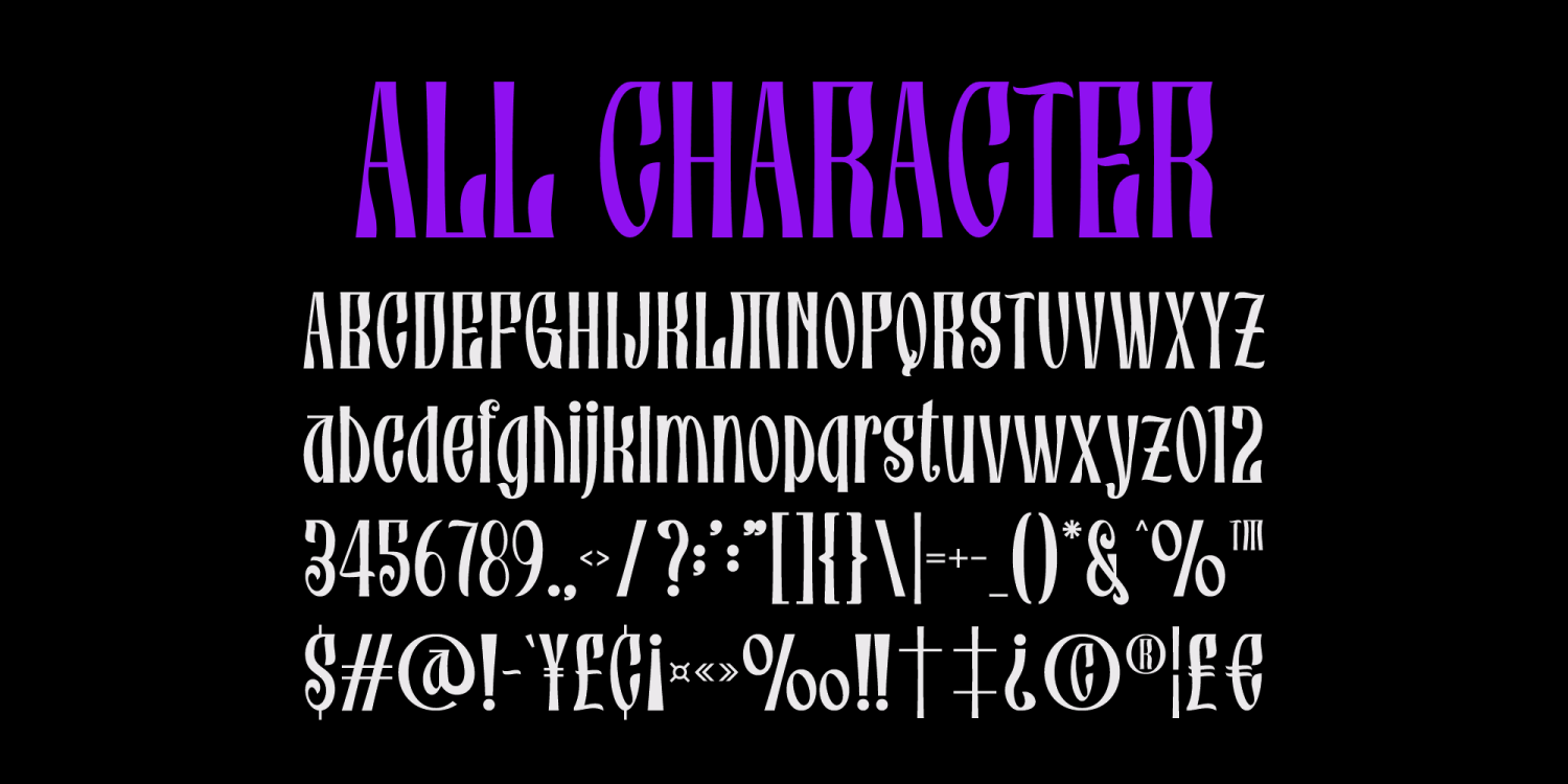 Kozera Font Poster #1