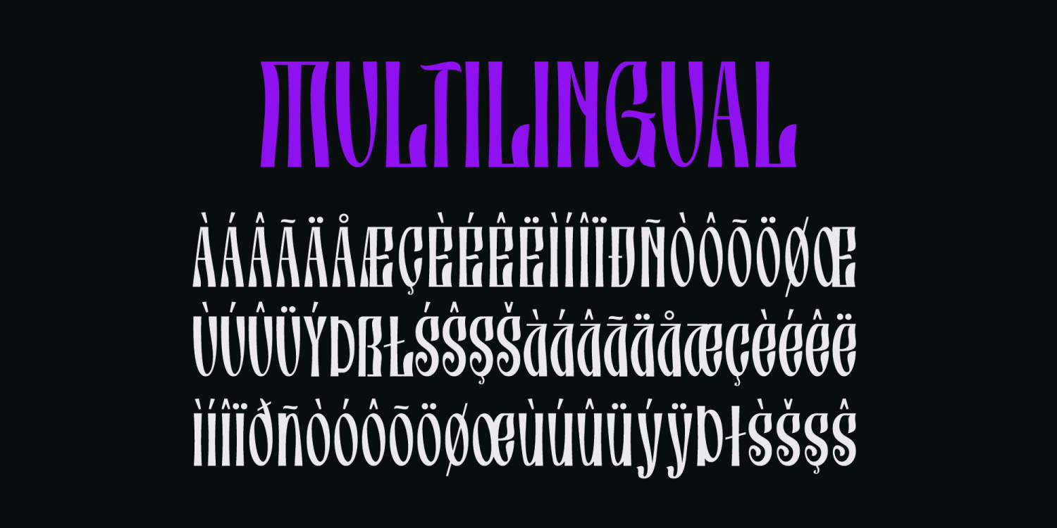 Kozera Font Poster #1