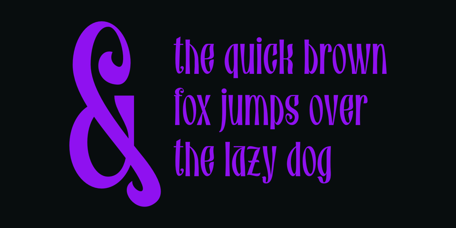 Kozera Font Poster #1