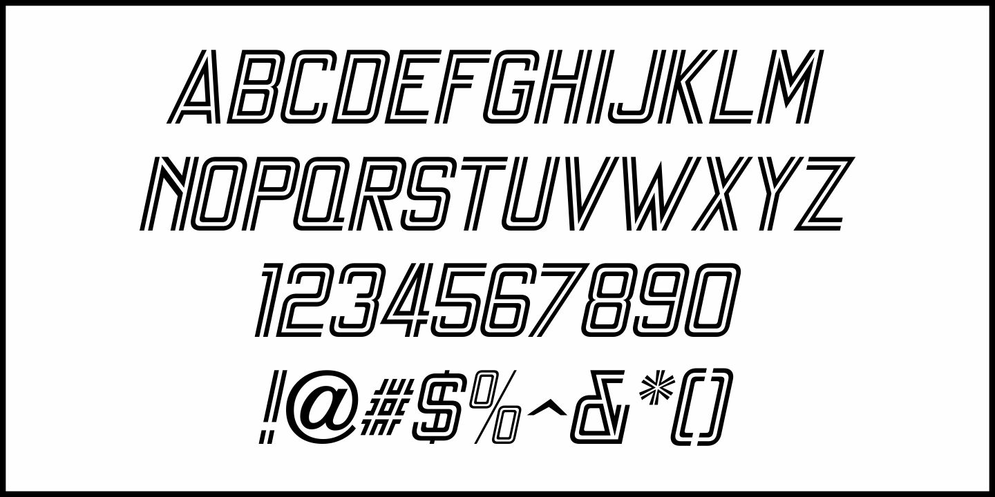 Filmland Font Poster #1