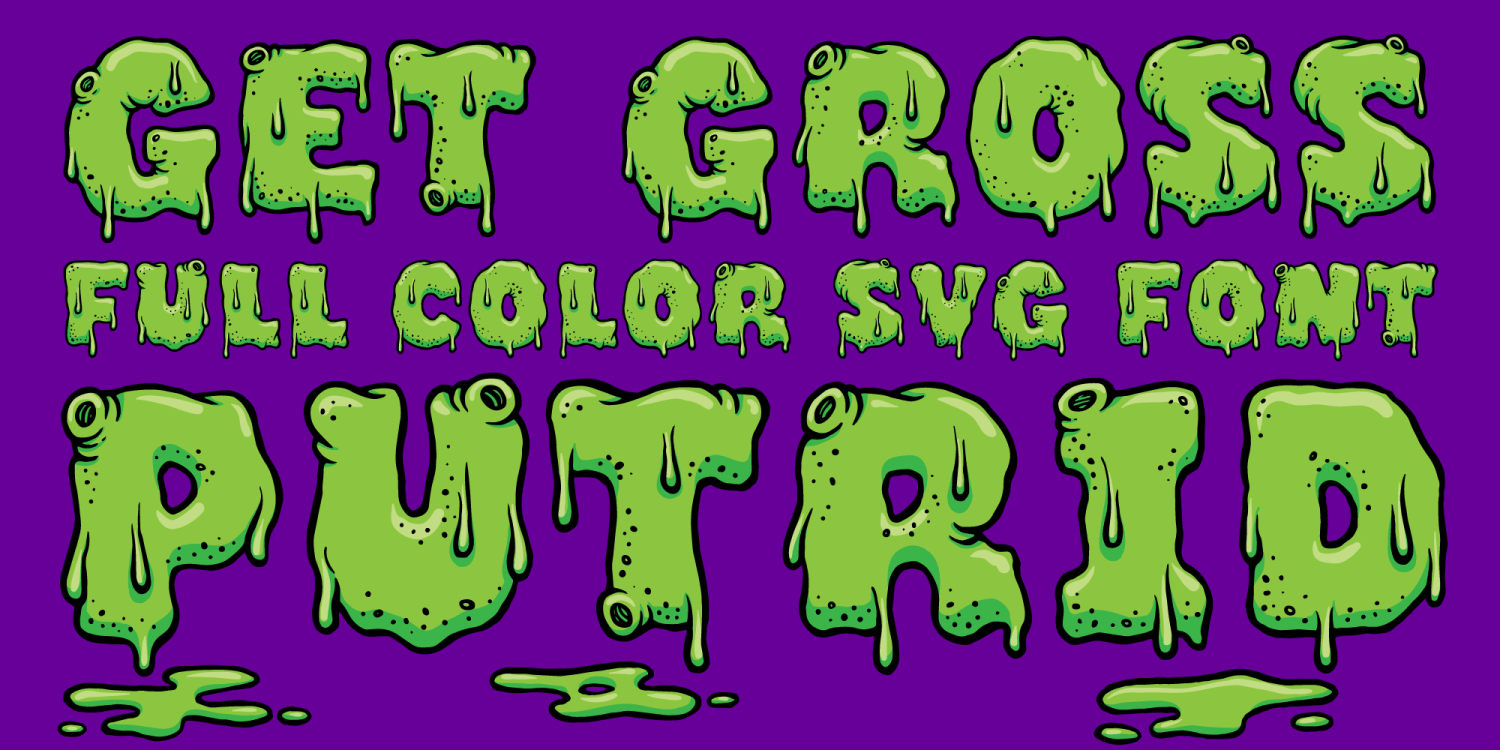 Putrid Color Poster