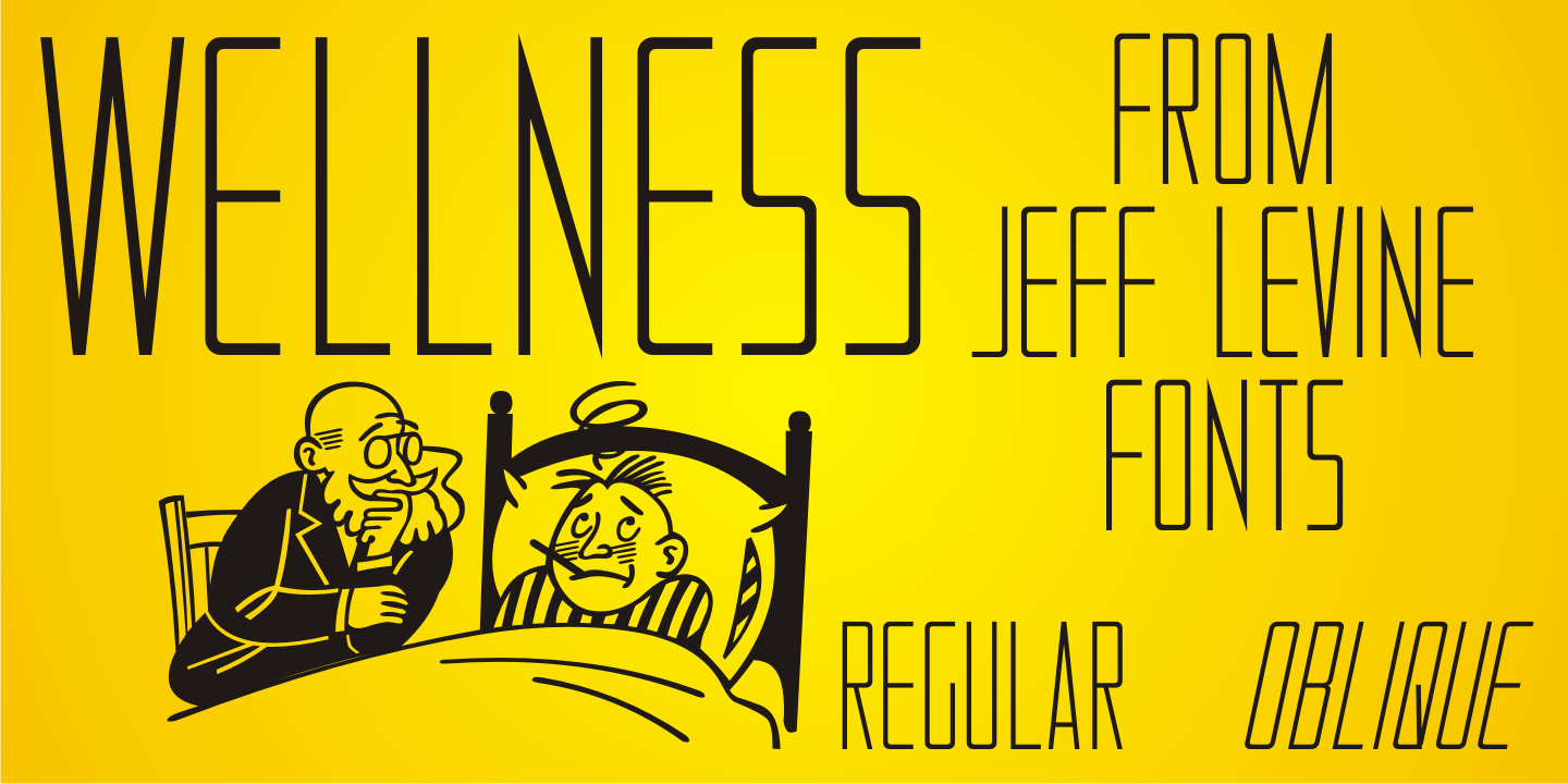 Wellness Font Poster #1