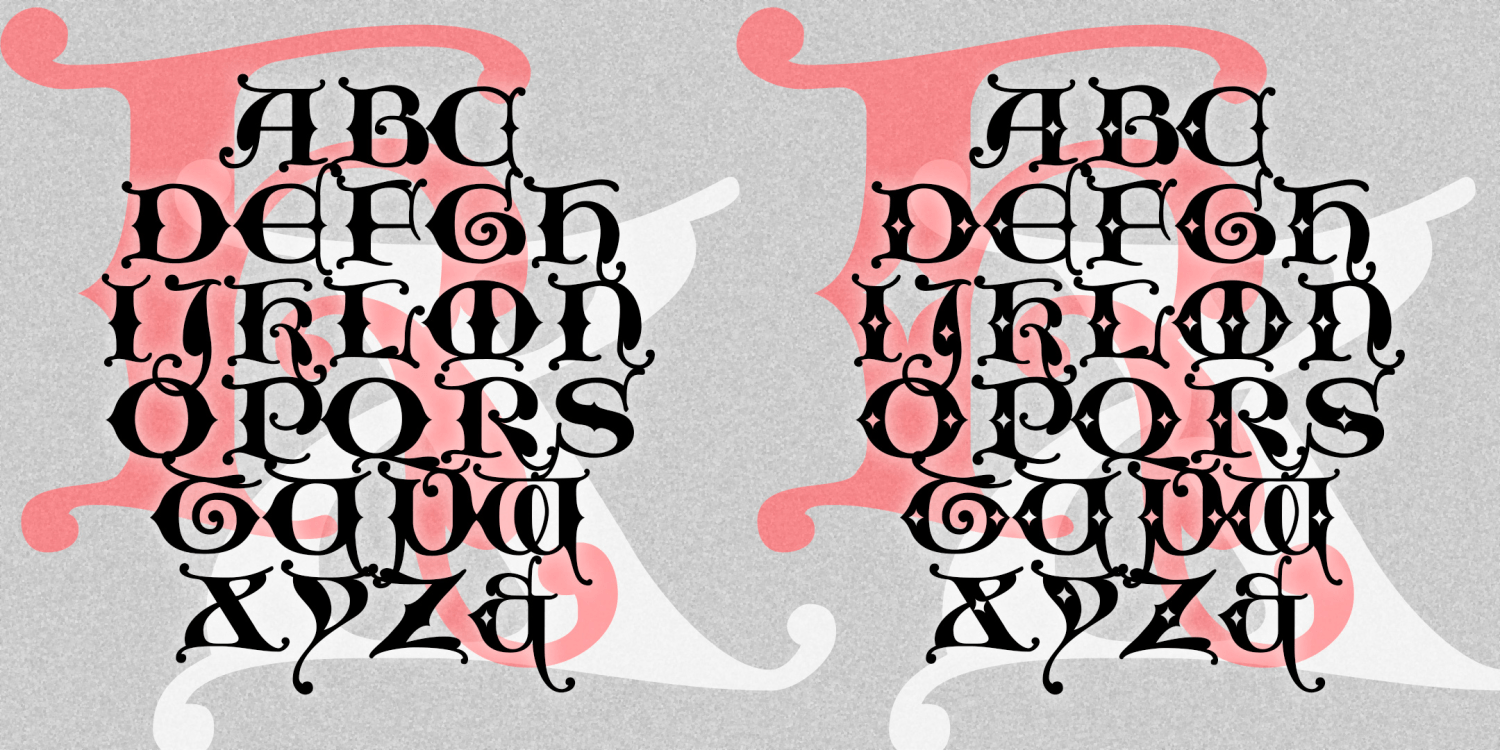 King Xmas Font Family Poster