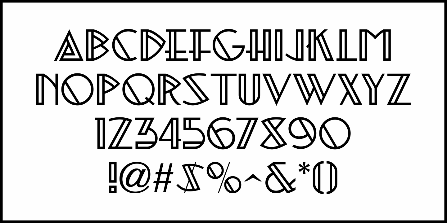 Dining Menu Font Poster #3