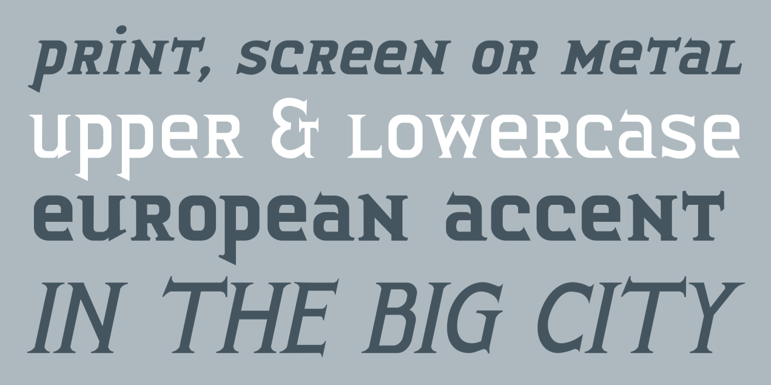 Porkshop Font Poster #1
