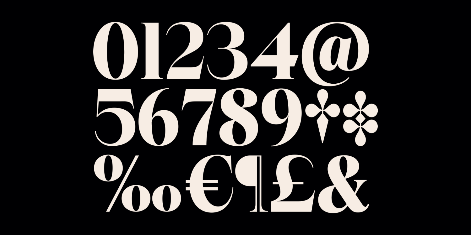 Herald Dongue Font Poster #12