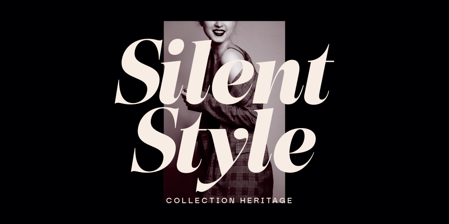 Herald Dongue Font Poster #4