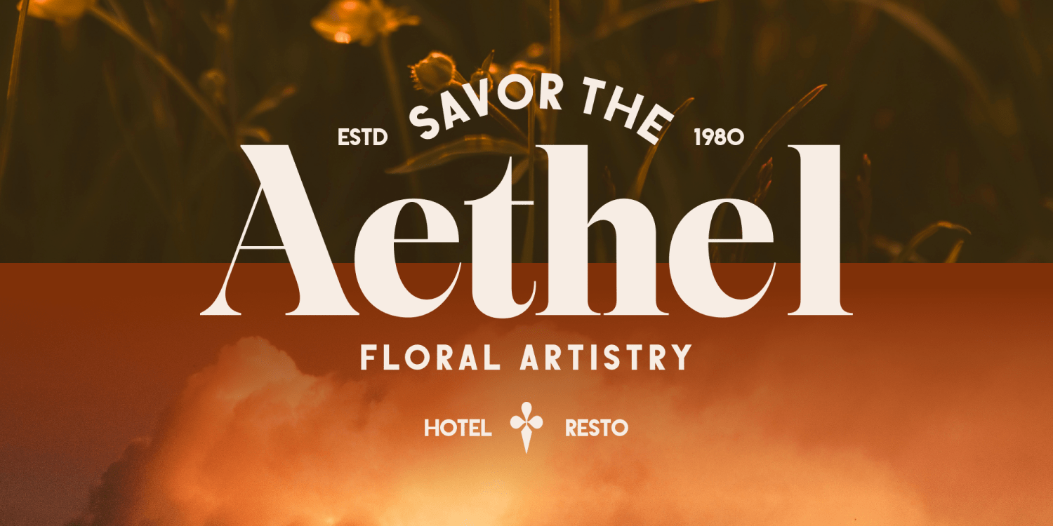 Herald Dongue Font Poster #5