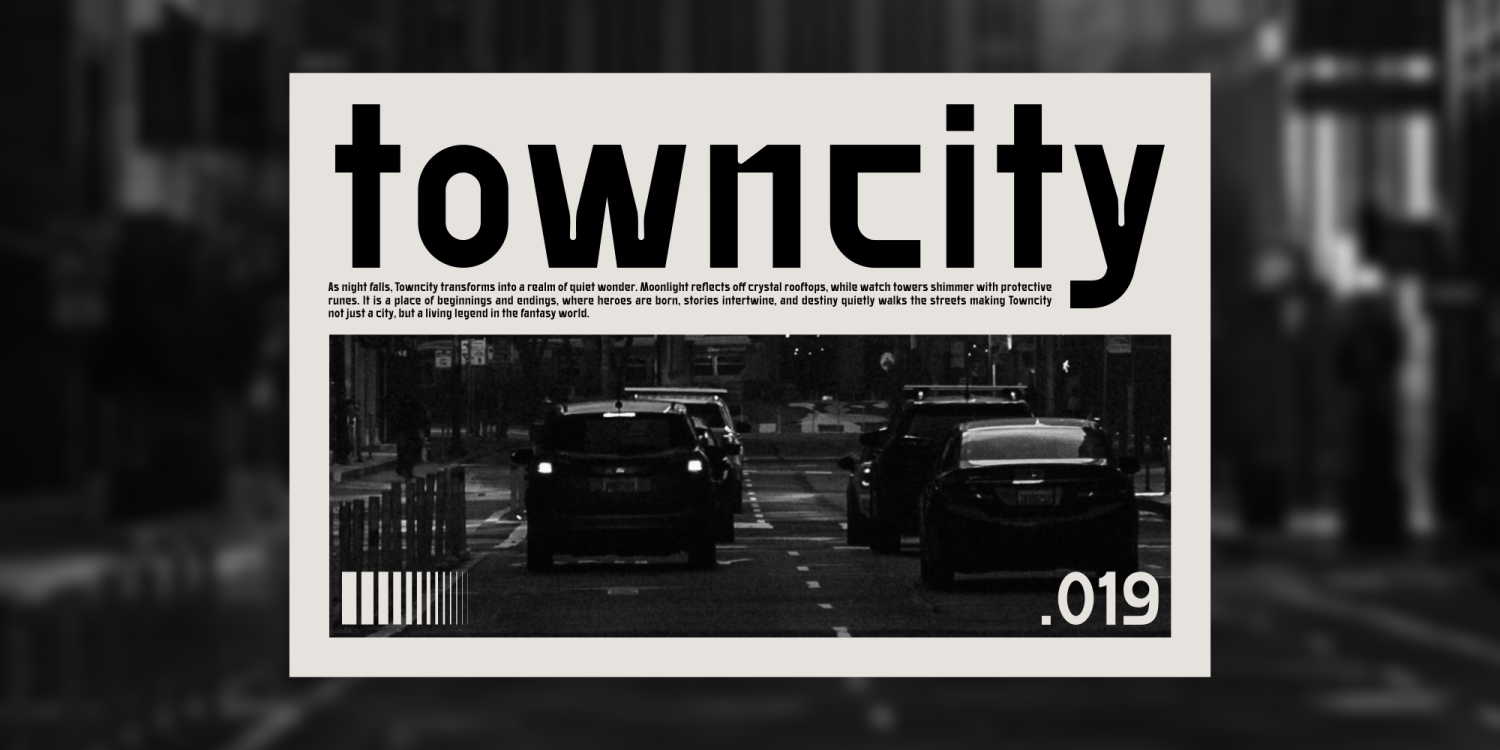 Mattle Font Poster #4