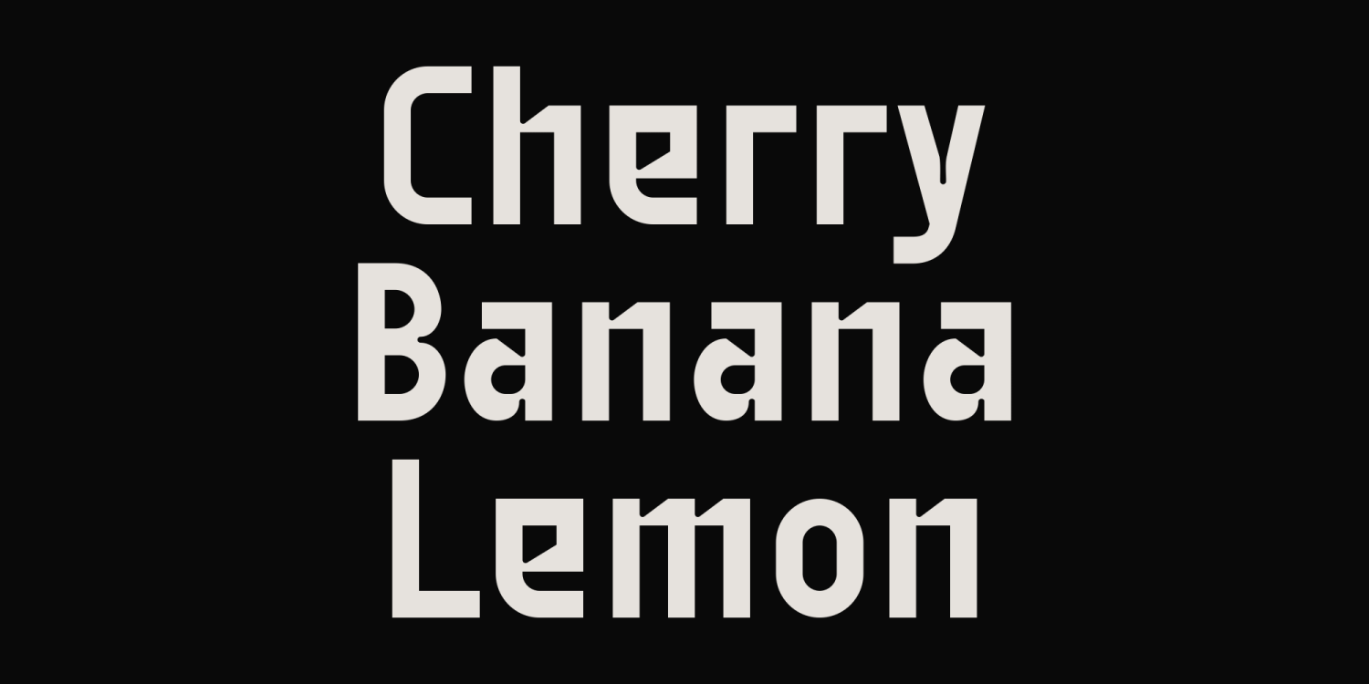 Mattle Font Poster #6