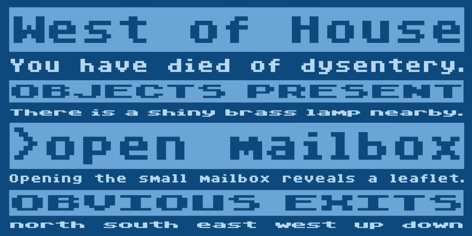 Baud Rate Font Poster #1