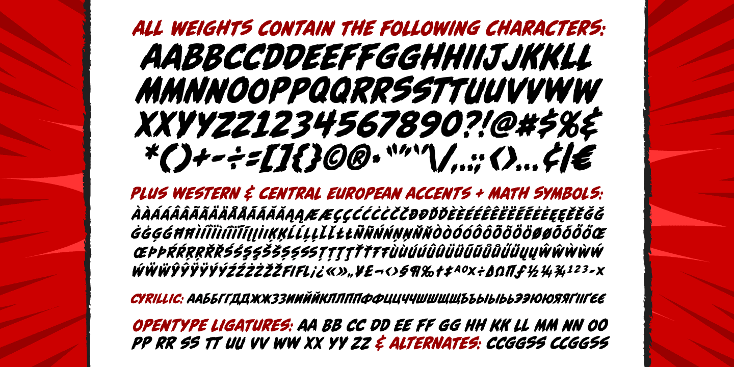 Shark Snack Font Poster #1