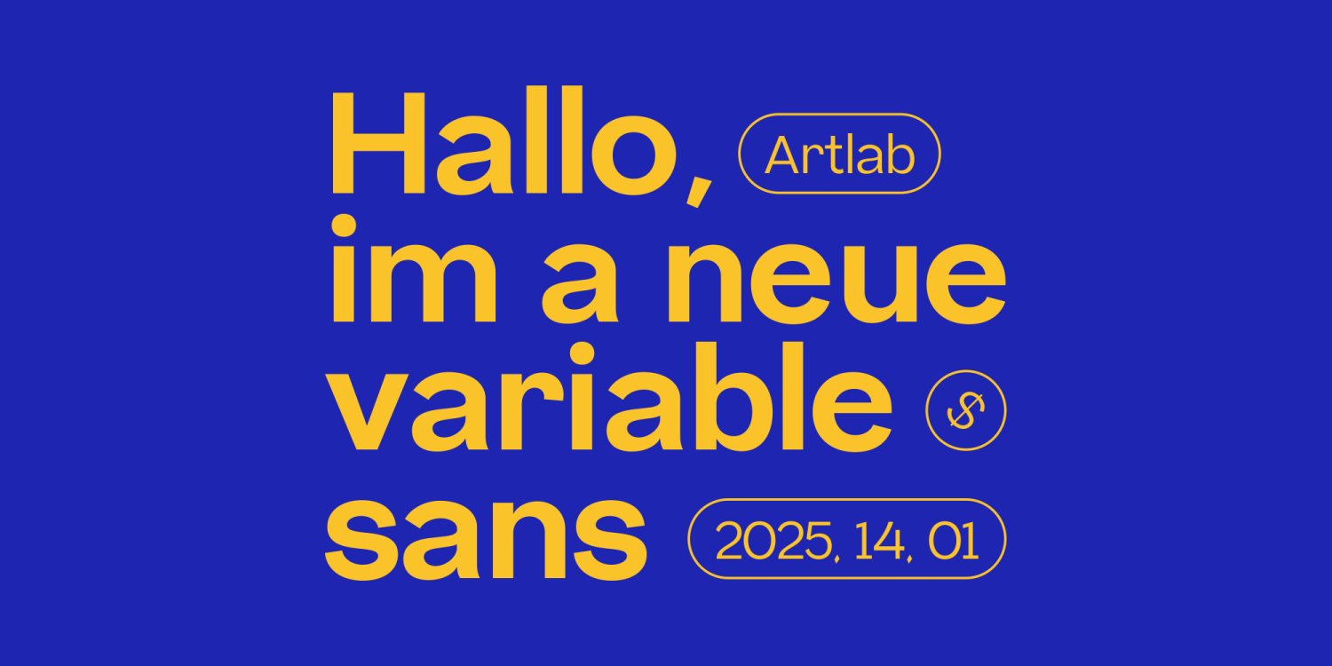 Artlab Font Poster #2