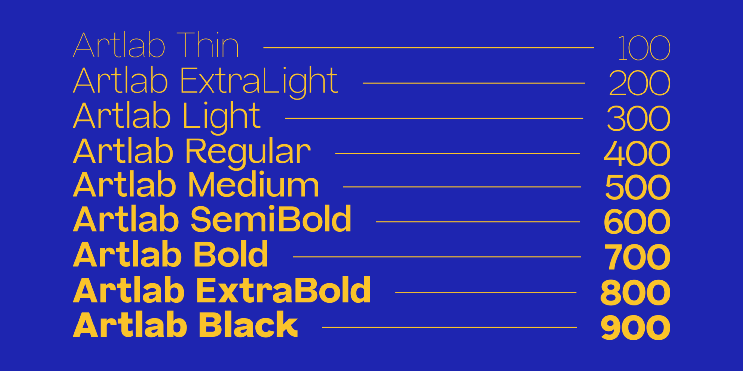 Artlab Font Poster #1