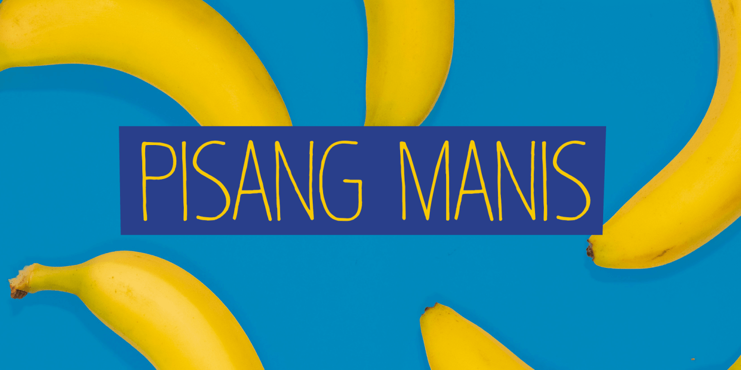 Pisang Manis Font Poster #1