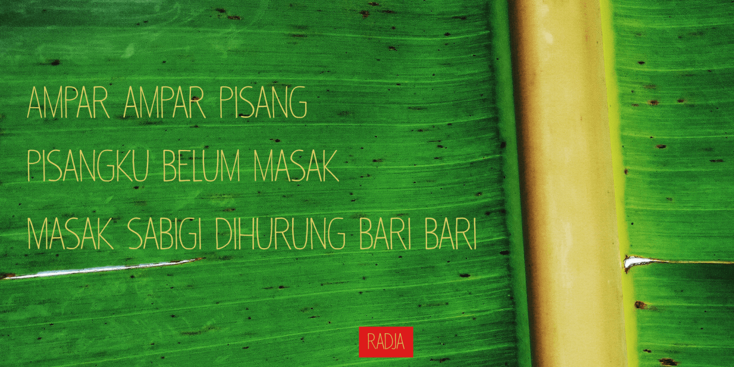 Pisang Manis Font Poster #1
